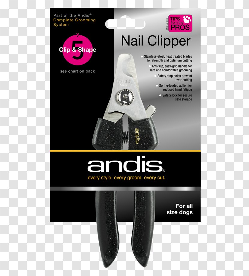Hair Clipper Dog Nail Clippers Andis - Beauty Parlour Transparent PNG