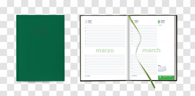 Paper Notebook Diary Industrias Danpex Office - Book Cover - Agenda Transparent PNG
