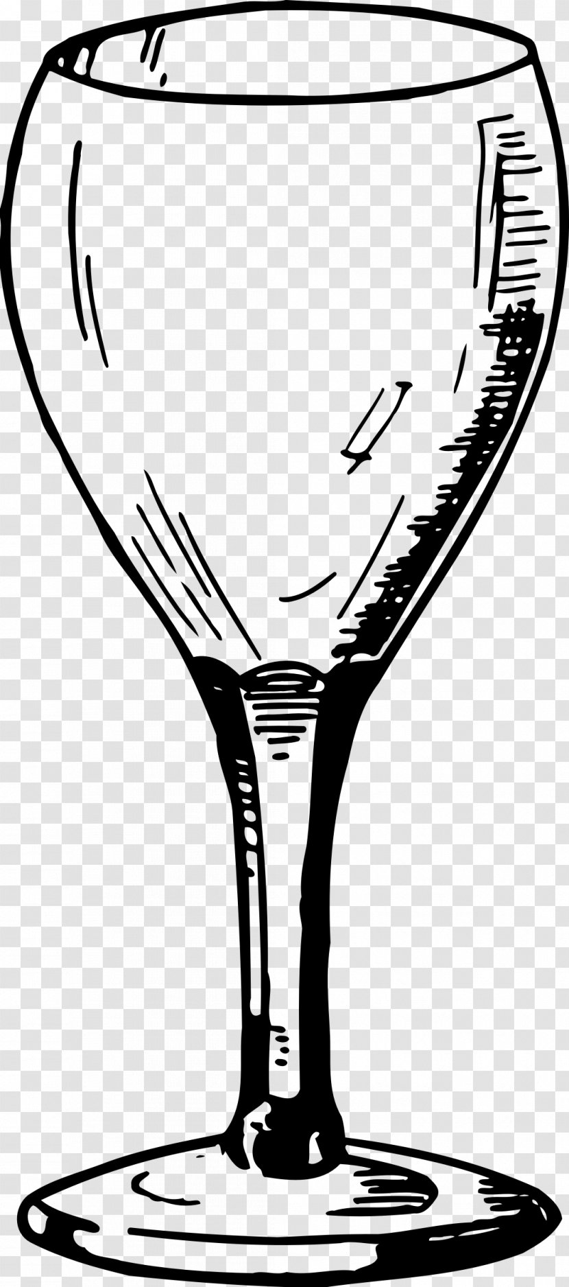 Wine Glass Champagne Stemware - Cocktail - Wineglass Transparent PNG