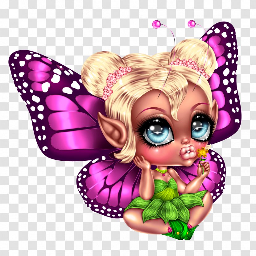 Brush-footed Butterflies Fairy Butterfly Cartoon - Brush Footed Transparent PNG