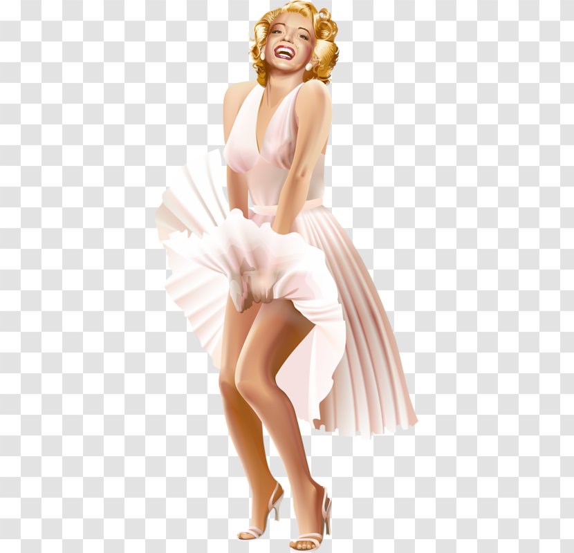 Marilyn Monroe Lake Murray Airport Poster Illustration - Frame Transparent PNG