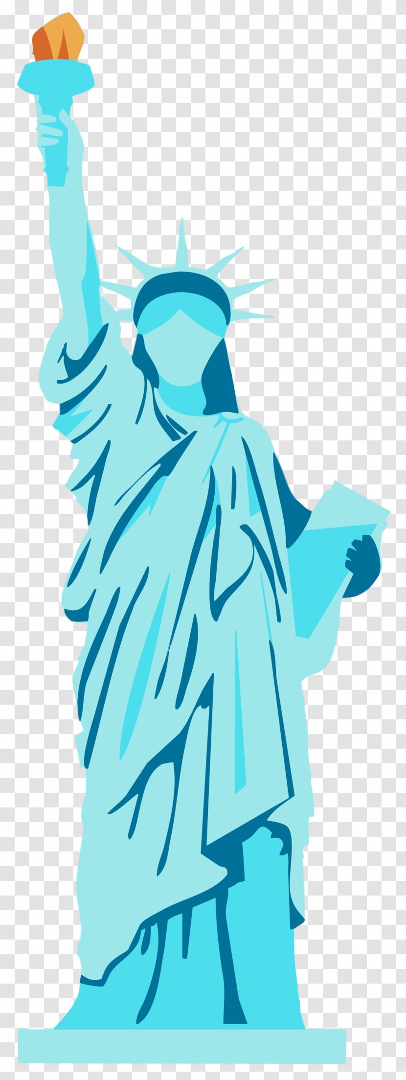 Clip Art Illustration Graphic Design Cartoon Character - Fictional - Lady Liberty Silhouette Transparent PNG