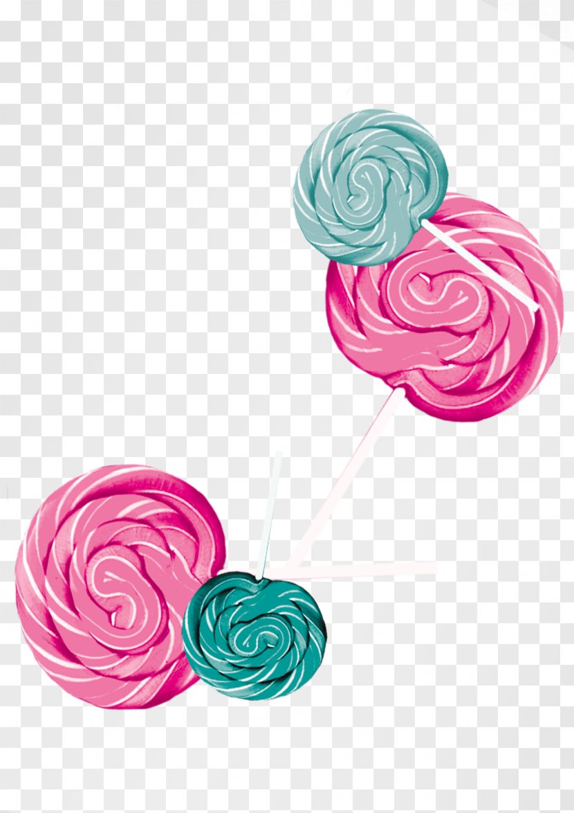 Lollipop Candy Cane - Spiral Transparent PNG
