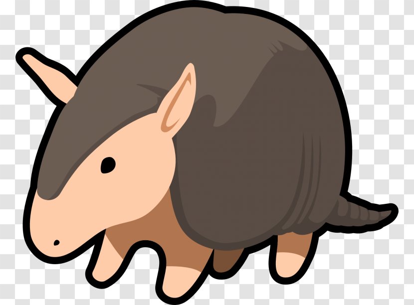 Armadillo Clip Art - Animal - Organism Transparent PNG