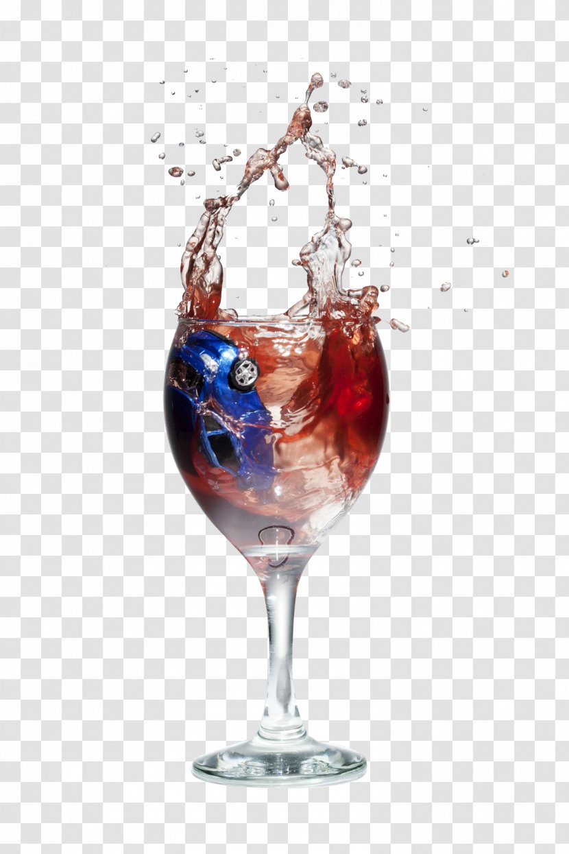 Red Wine Driving Under The Influence - Drunk Creative Ideas Transparent PNG