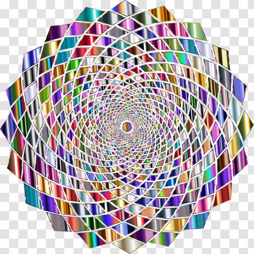 Line Circle Symmetry Pattern - Vortex Transparent PNG