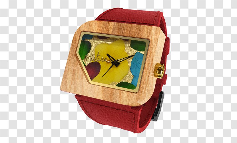 Watch Clothing Accessories Flower Strap Clock - Wood - FLOWER Transparent PNG