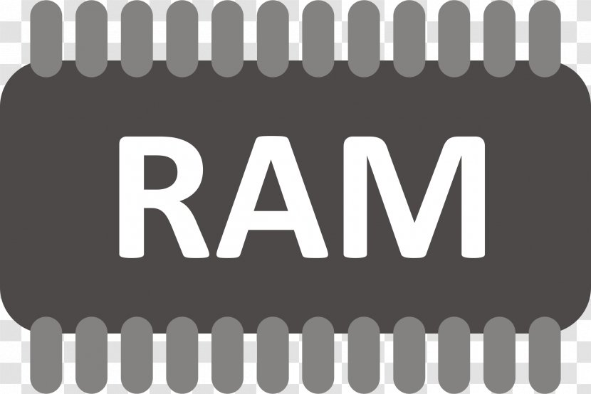 RAM Computer Memory Hardware Clip Art - Logo - Ram Transparent PNG