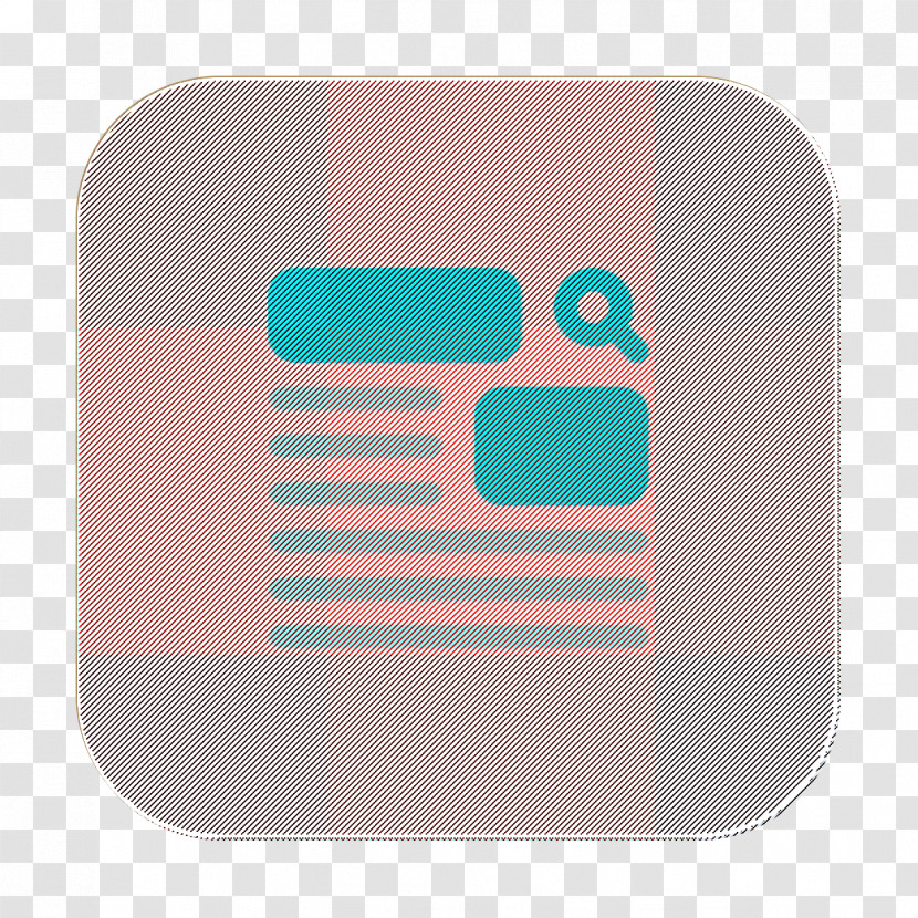 Search Icon Wireframe Icon Transparent PNG