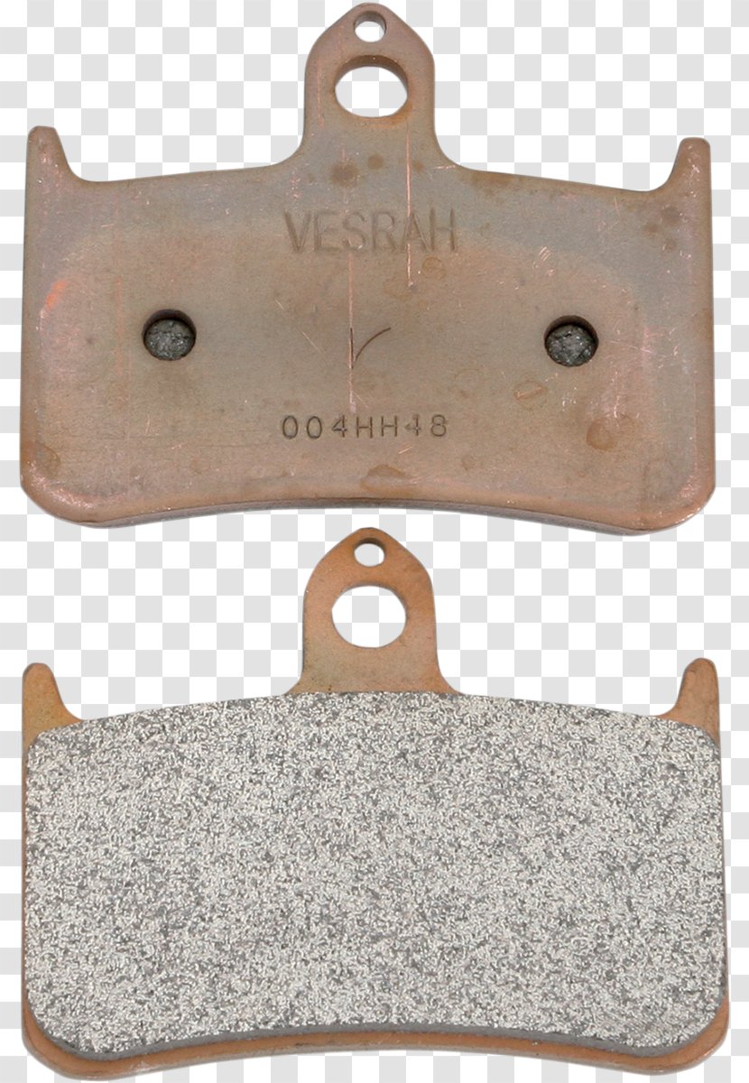 Honda VTR1000F Car Brake All-terrain Vehicle - Cb77 - BRAKE PAD Transparent PNG