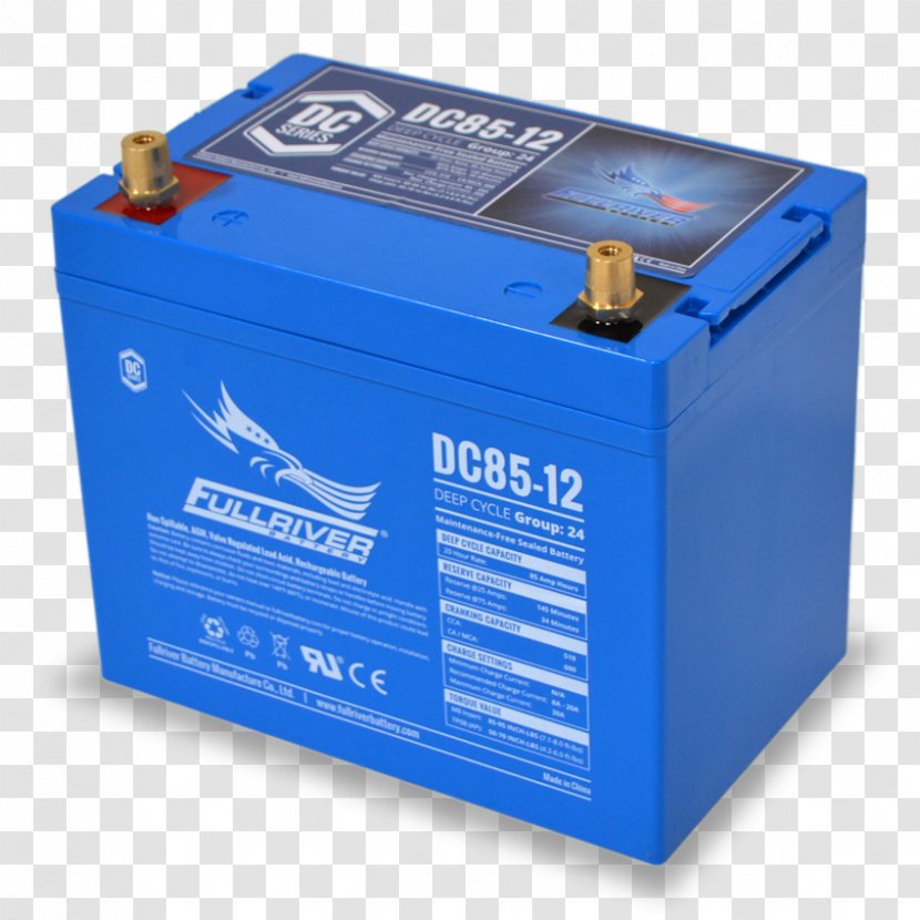 Deep-cycle Battery VRLA Volt Ampere Hour - Remy Transparent PNG