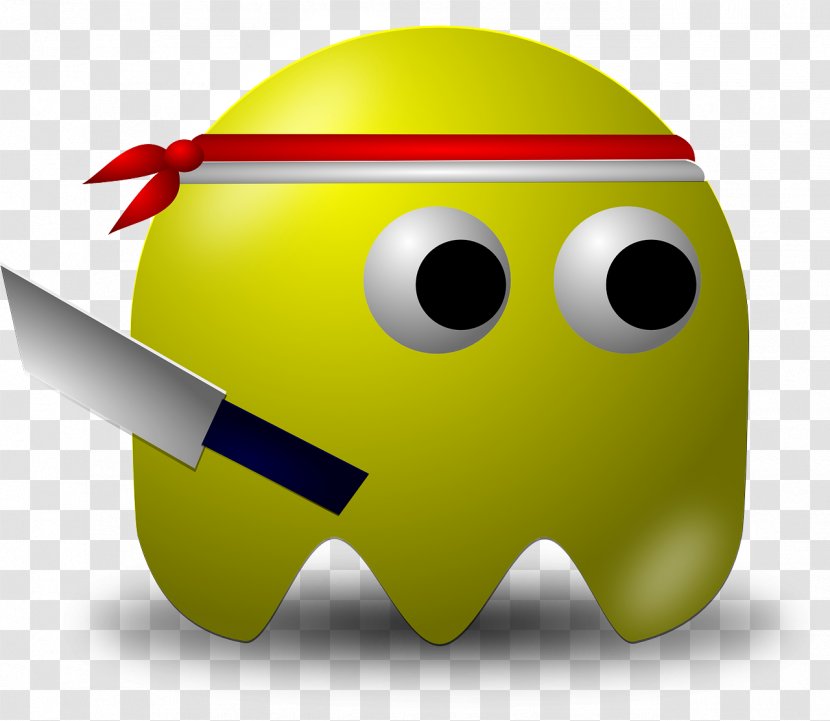 Pac-Man Warrior Arcade Game Video - Smiley - Pac Man Transparent PNG