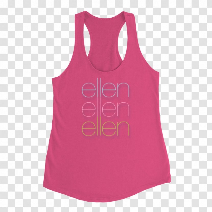 Ellen Show Fit Long Sleeve- Black L / T-shirt Season 15 Sleeve - Pink Transparent PNG
