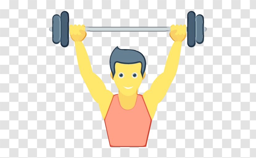 Exercise Cartoon - Powerlifting Transparent PNG