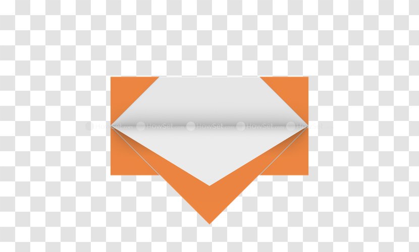 Origami Paper Rectangle - Angle Transparent PNG