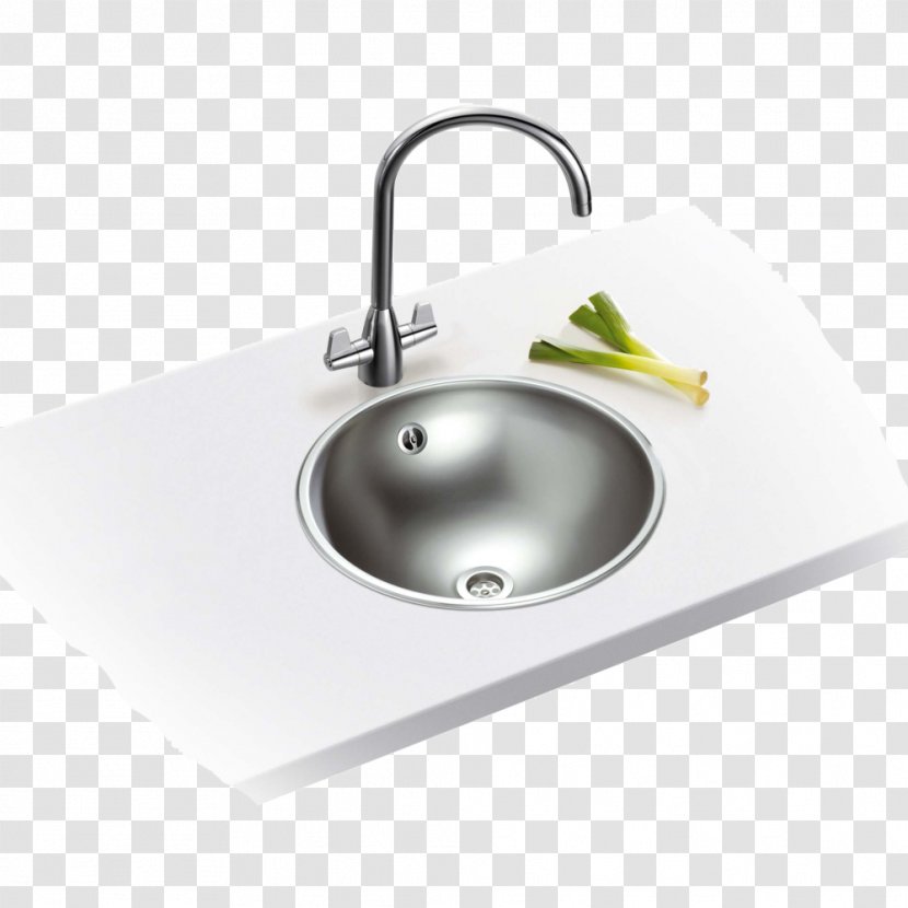 Franke RNX610 Rondo Steel Inset Sink Kitchen - Edelstaal - Acrylic Transparent PNG