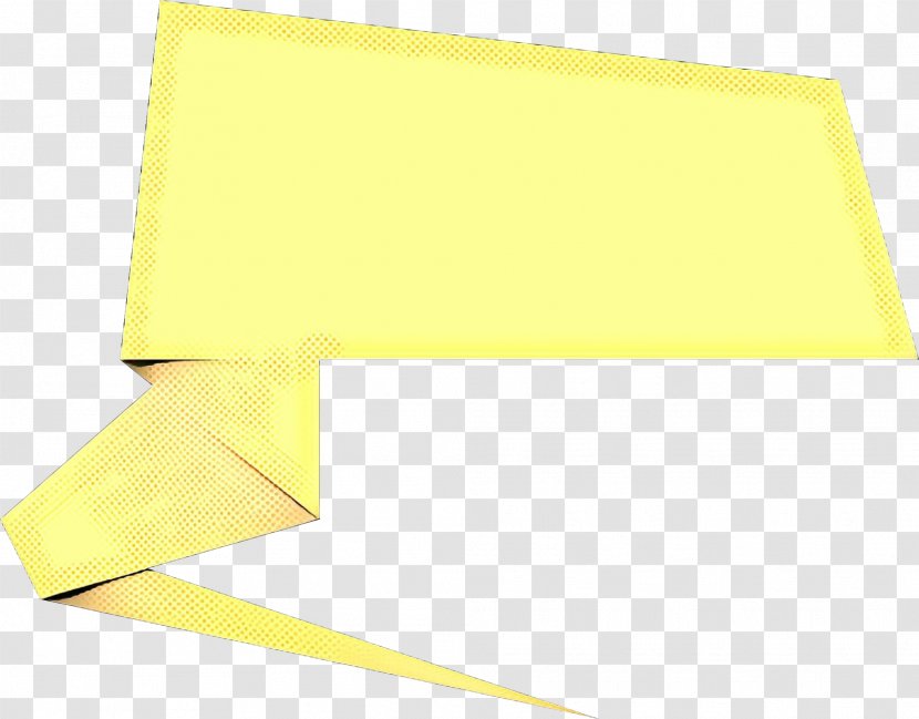 Yellow Background - Postit Note - Paper Transparent PNG