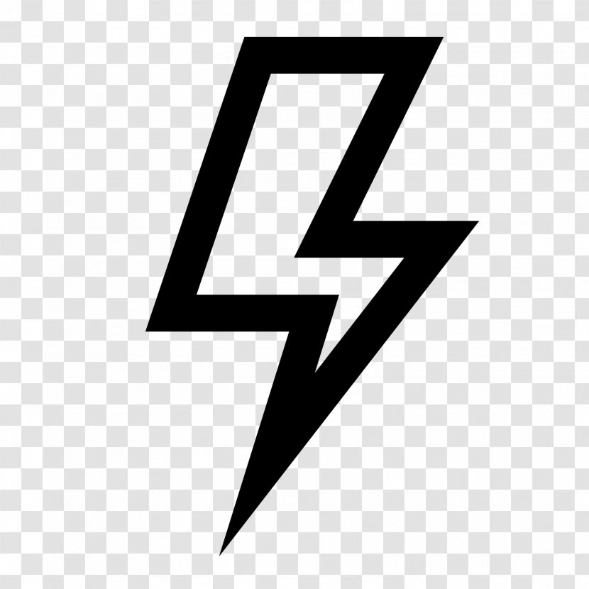 Symbol Lightning Font - Bolt Transparent PNG