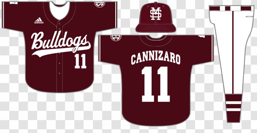 Jersey Mississippi State Bulldogs Baseball Southeastern Conference College World Series Indiana Sycamores - Sportswear Transparent PNG
