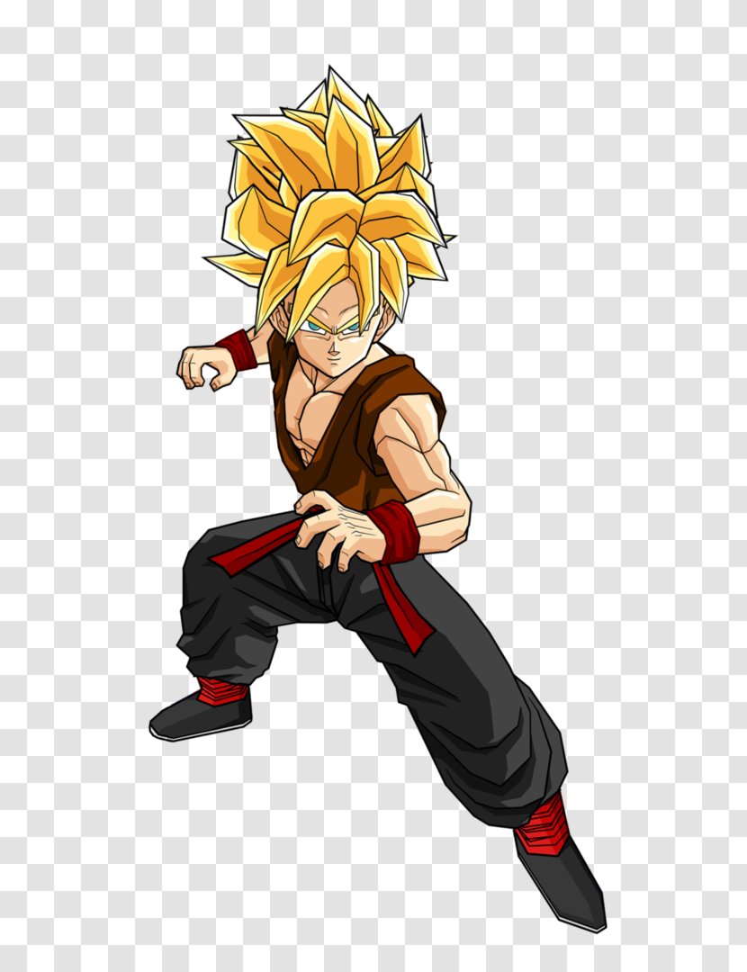 Gohan Goku Goten Vegeta Trunks - Cartoon Transparent PNG