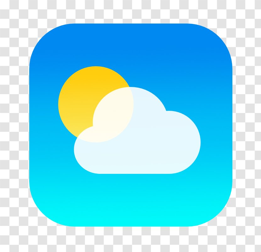 IOS 7 Weather IPhone - Ios Transparent PNG