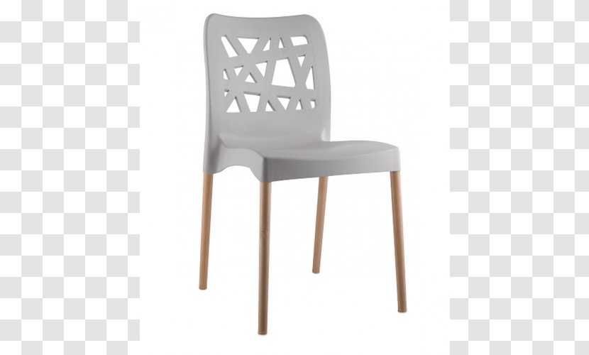 Chair Plastic Wood Fauteuil Stool - SILLON Transparent PNG