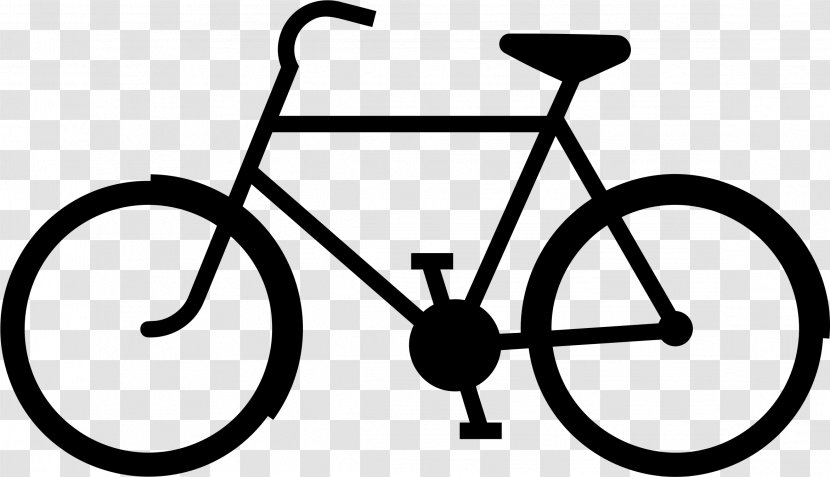 Bicycle Cycling Silhouette Clip Art - Wheels - Bycicle Transparent PNG