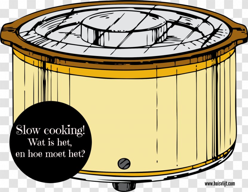 Slow Cookers Crock Olla Clip Art - Cookware - Barbecue Transparent PNG