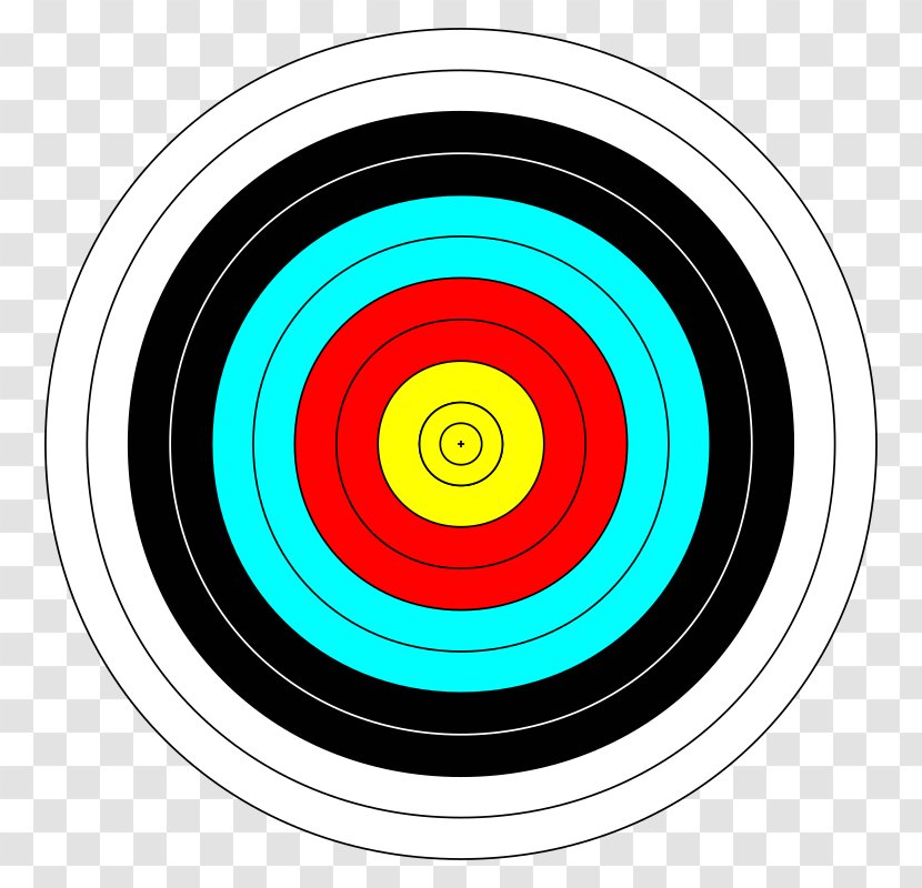 Target Archery Shooting Bullseye Arrow Transparent PNG