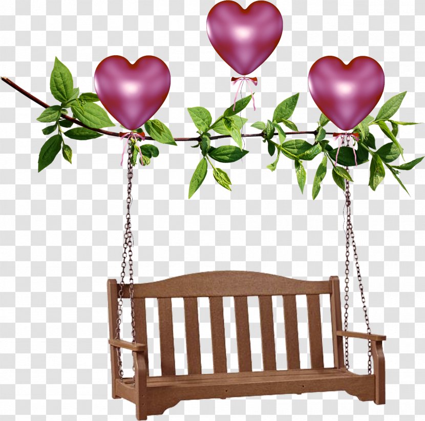 Garden Furniture Table Bench Chair - Balloon Transparent PNG