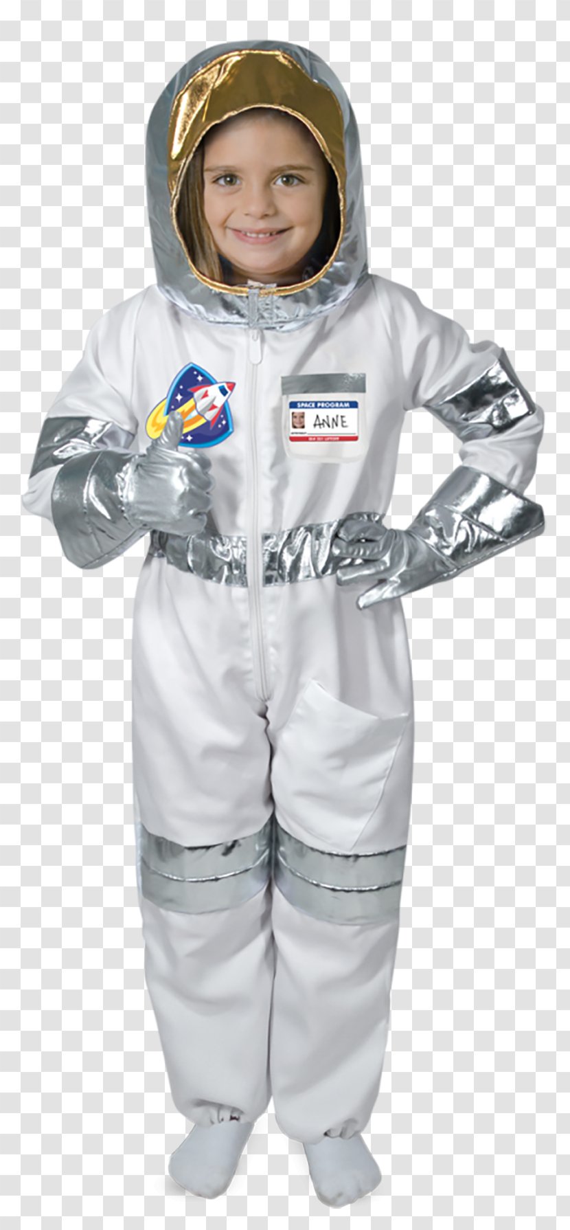 Amazon.com Astronaut Melissa & Doug Costume Toy - Jumpsuit - Kid Transparent PNG