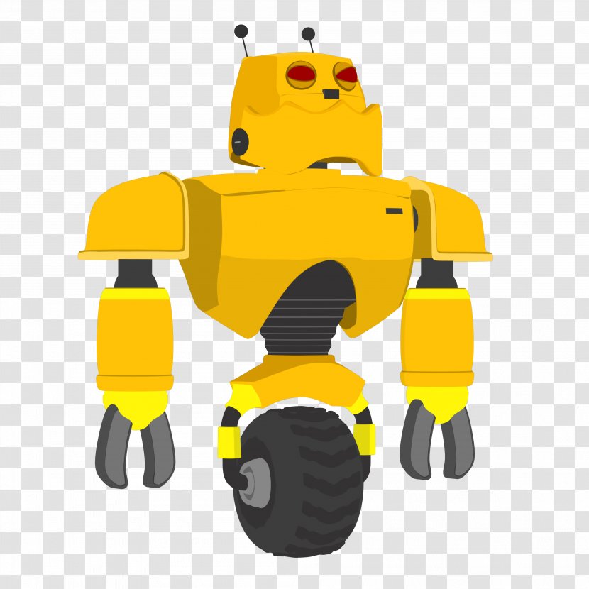 Compact Car Illustration Robot Vehicle - Character - After Design Element Transparent PNG