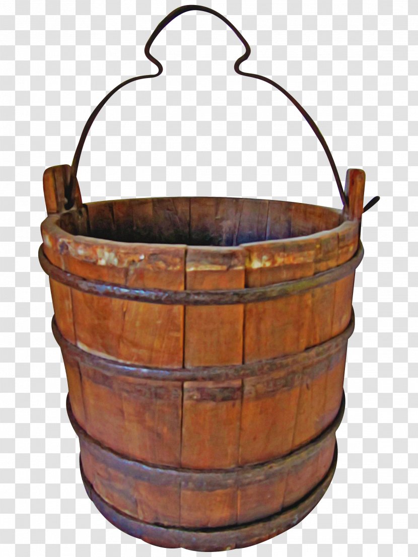 Basket Bucket - Oval Storage Transparent PNG