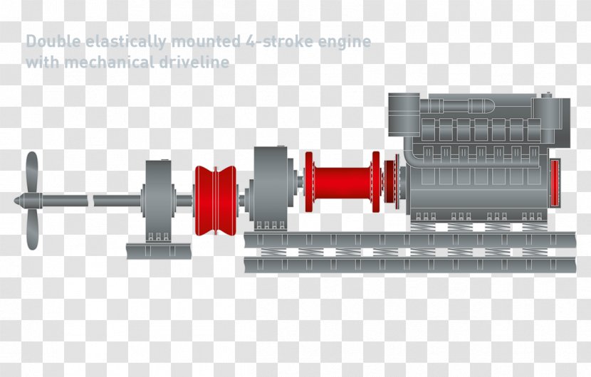 Geislinger Coupling Two-stroke Engine - Shaft Transparent PNG