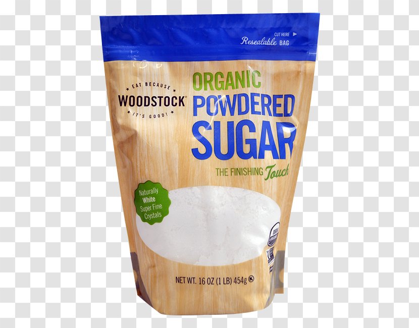 Organic Food Powdered Sugar Ingredient - Powder Transparent PNG