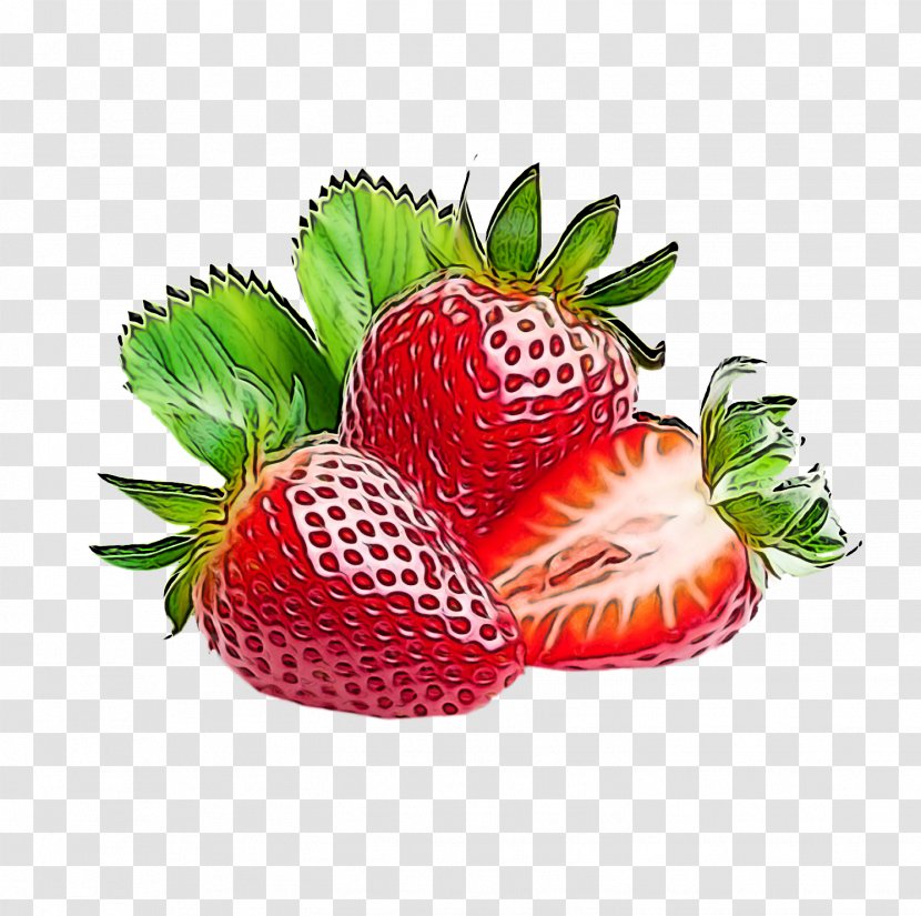 Strawberry - Leaf - Frutti Di Bosco Transparent PNG