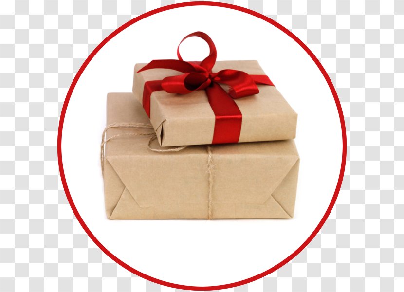 Kraft Paper Box Gift Christmas - Packaging And Labeling Transparent PNG