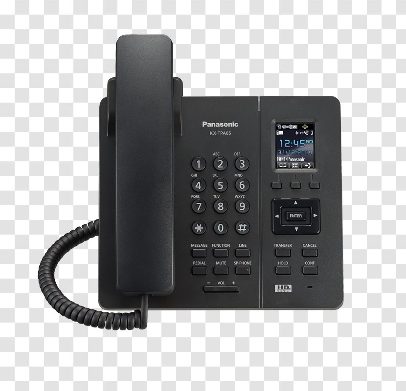 Digital Enhanced Cordless Telecommunications Telephone VoIP Phone Mobile Phones Handset - Voip - Panasonic Transparent PNG