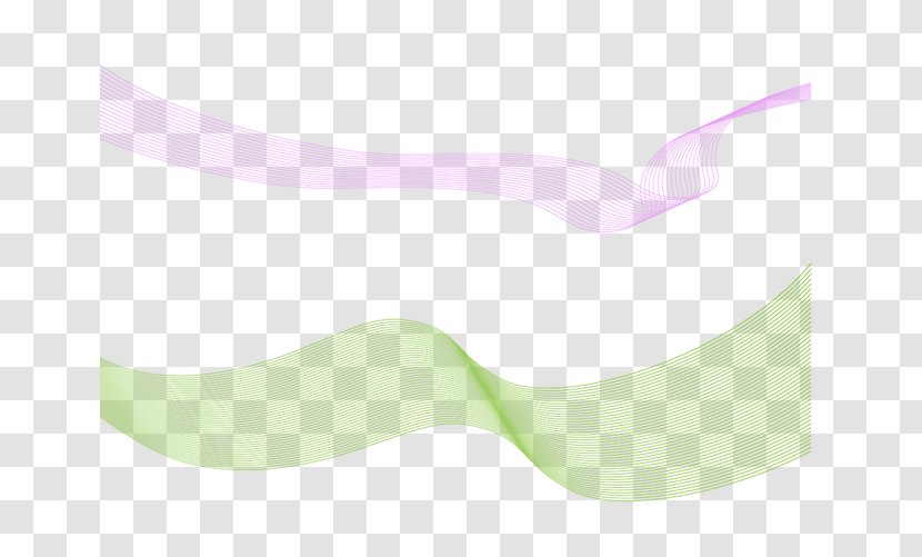 Green Angle Pattern - Curve Line 01 Transparent PNG