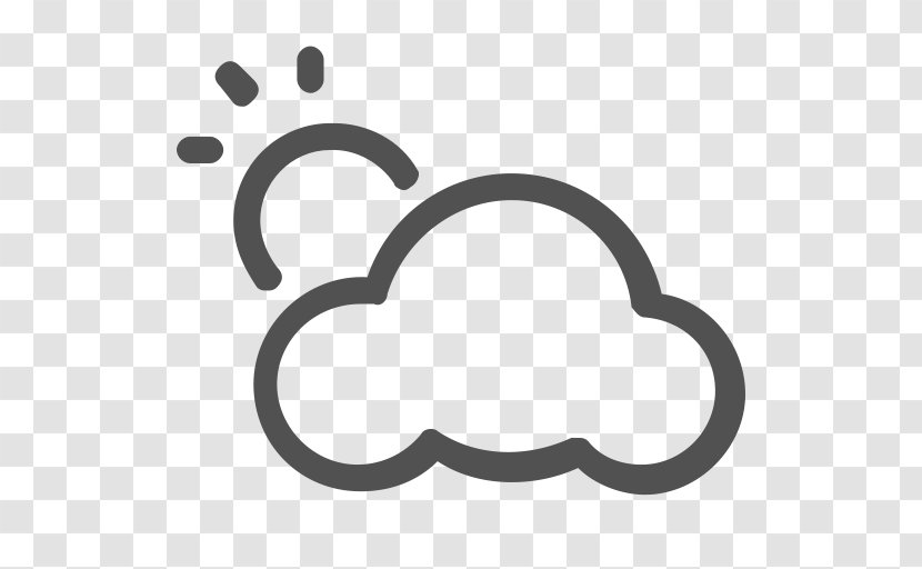 Cloud Symbol - Oval Transparent PNG