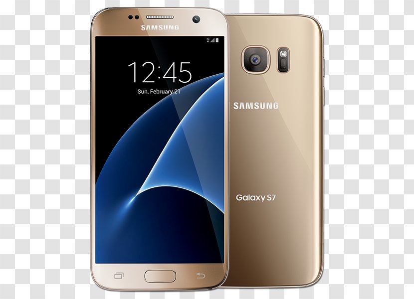 Samsung GALAXY S7 Edge LTE Telephone - Galaxy S Series Transparent PNG