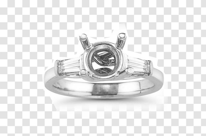 Engagement Ring Diamond Jewellery - Metal Transparent PNG