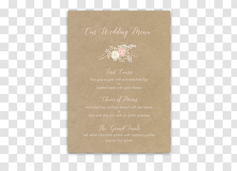Wedding Invitation Convite Font - Blush Floral Transparent PNG