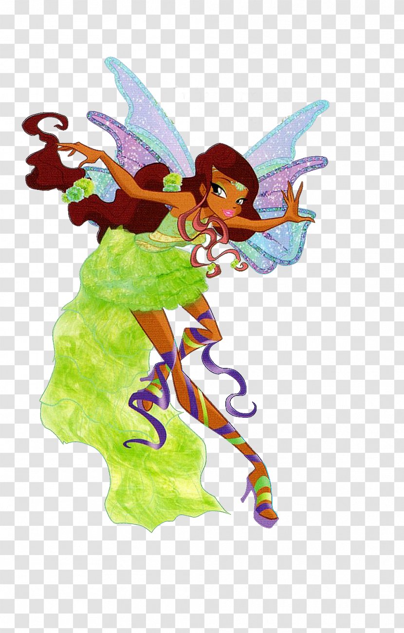 Aisha Bloom Stella Tecna Musa - Sirenix - Wing Transparent PNG