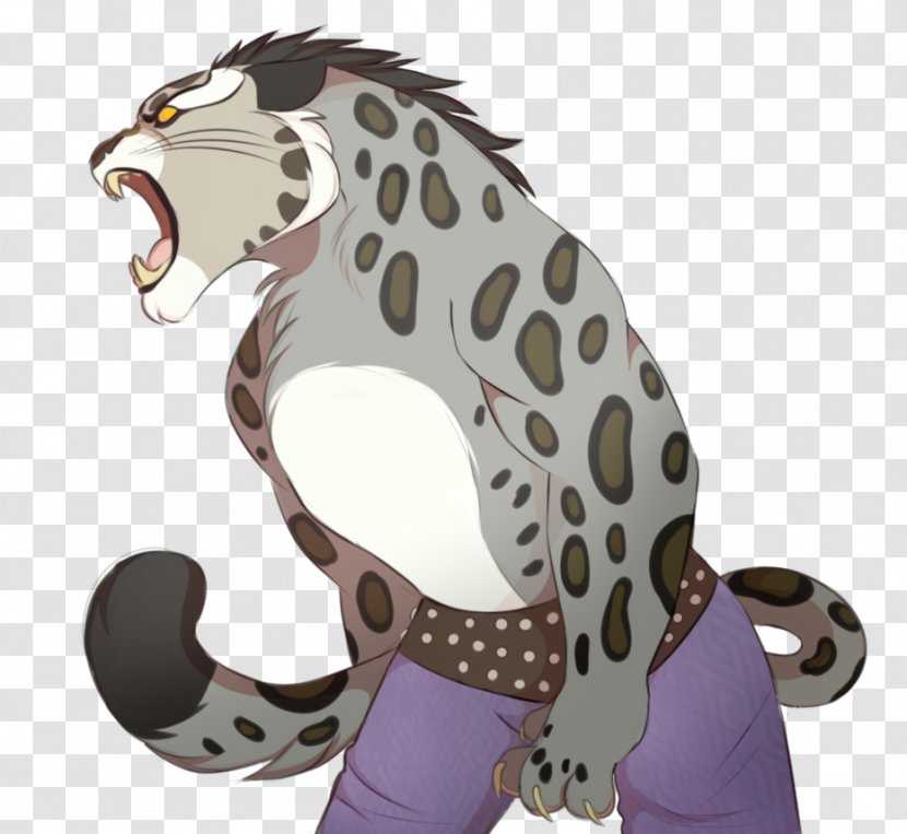 Cheetah Tai Lung Tigress Kung Fu Panda Fan Art - Mammal Transparent PNG