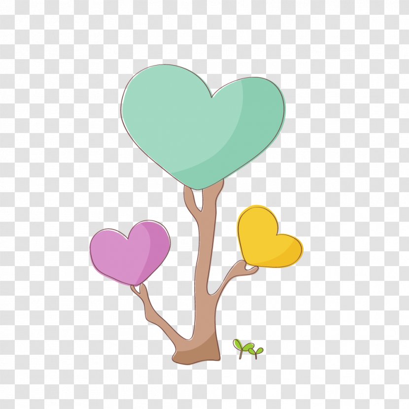 Cartoon Illustration - Flower - Giving Tree Transparent PNG