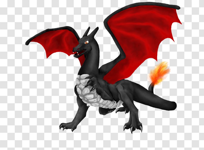 Dragon Drawing Charizard Pokémon Color - Heart Transparent PNG