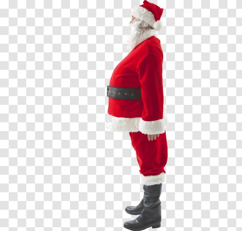 Santa Claus Costume - Standing Transparent PNG