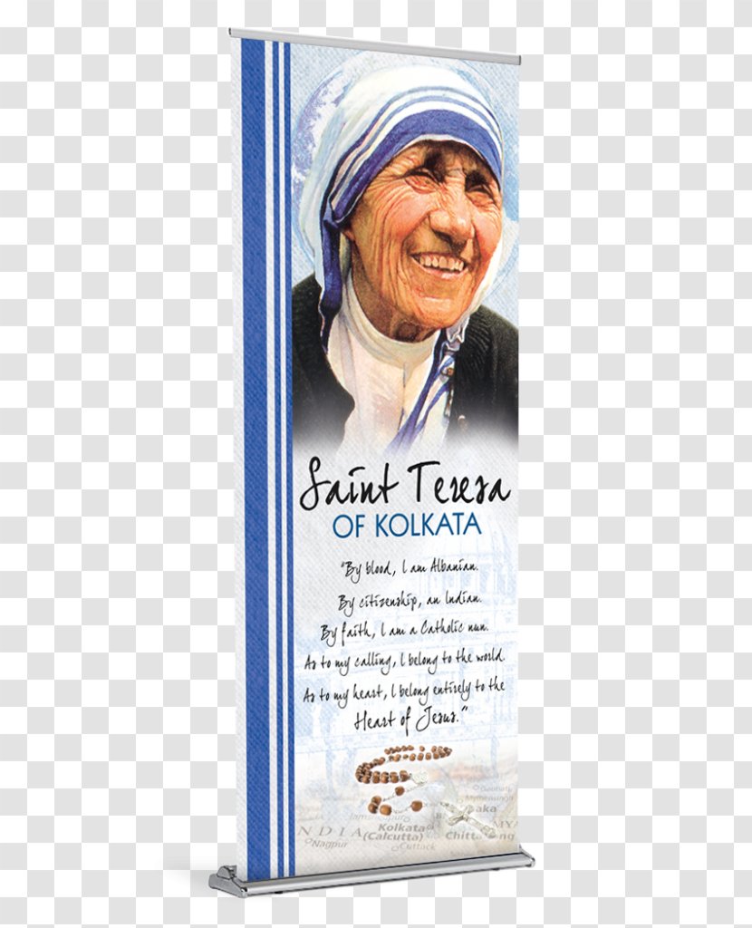 Mother Teresa: Come Be My Light Blessed Teresa Nun Missionary - Banner Online Shopping Images Transparent PNG