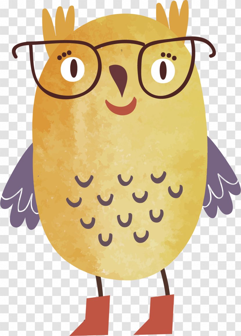 Owl Parrot Mug Illustration - Vector Painted Cute Transparent PNG